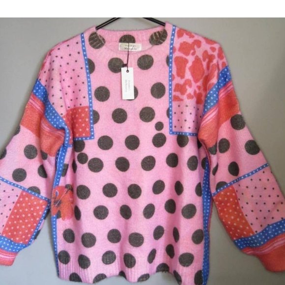 FRANKIES MELBOURNE - quirky jumper - one size - new with tags - Picture 2 of 8